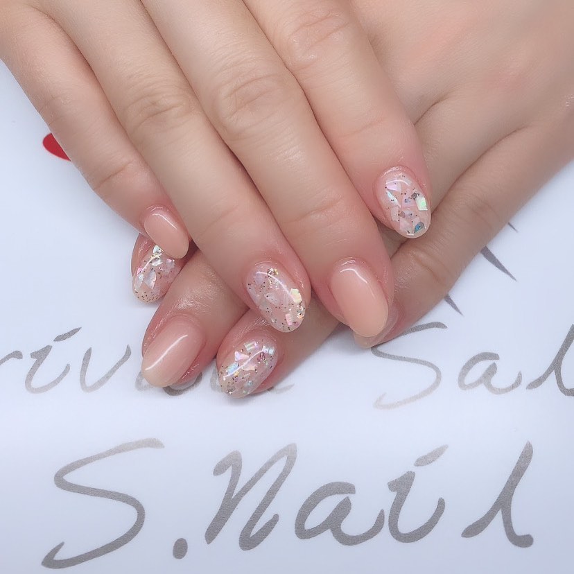 Design gel summer nail..✨ ネイルサロン エスネイル Private Salon S.Nail