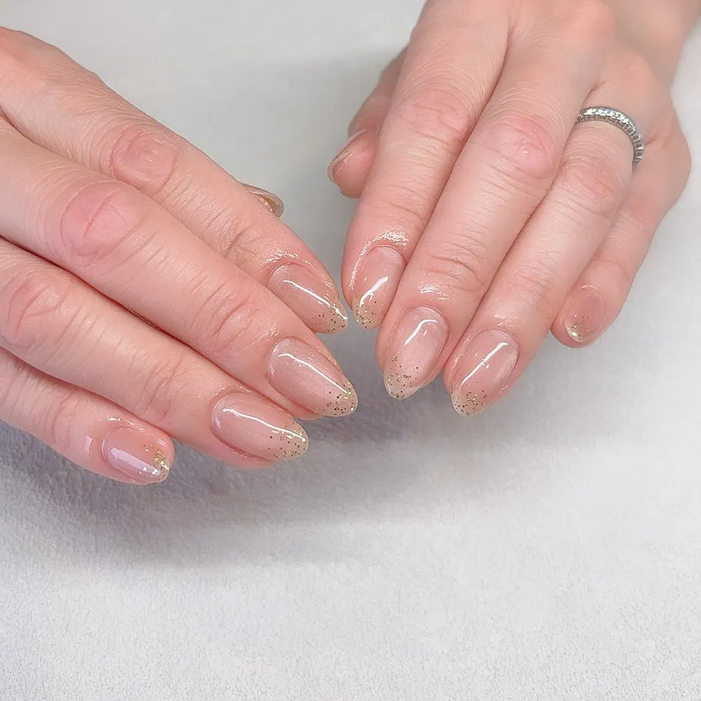 Design gel ナチュラルぷるマグ🫰🏻🫧 ネイルサロン エスネイル Private Salon S.Nail