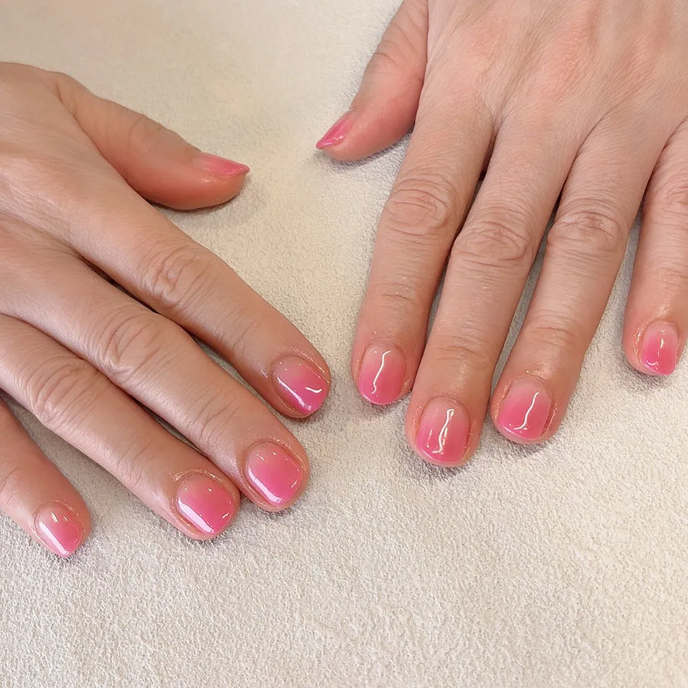 Gradation お花見グラデーションネイル🌸💕 ネイルサロン エスネイル Private Salon S.Nail
