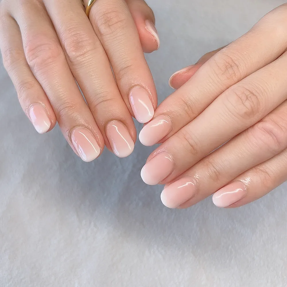 Design gel 王道!ベイビーブーマー🤍👶 ネイルサロン エスネイル Private Salon S.Nail