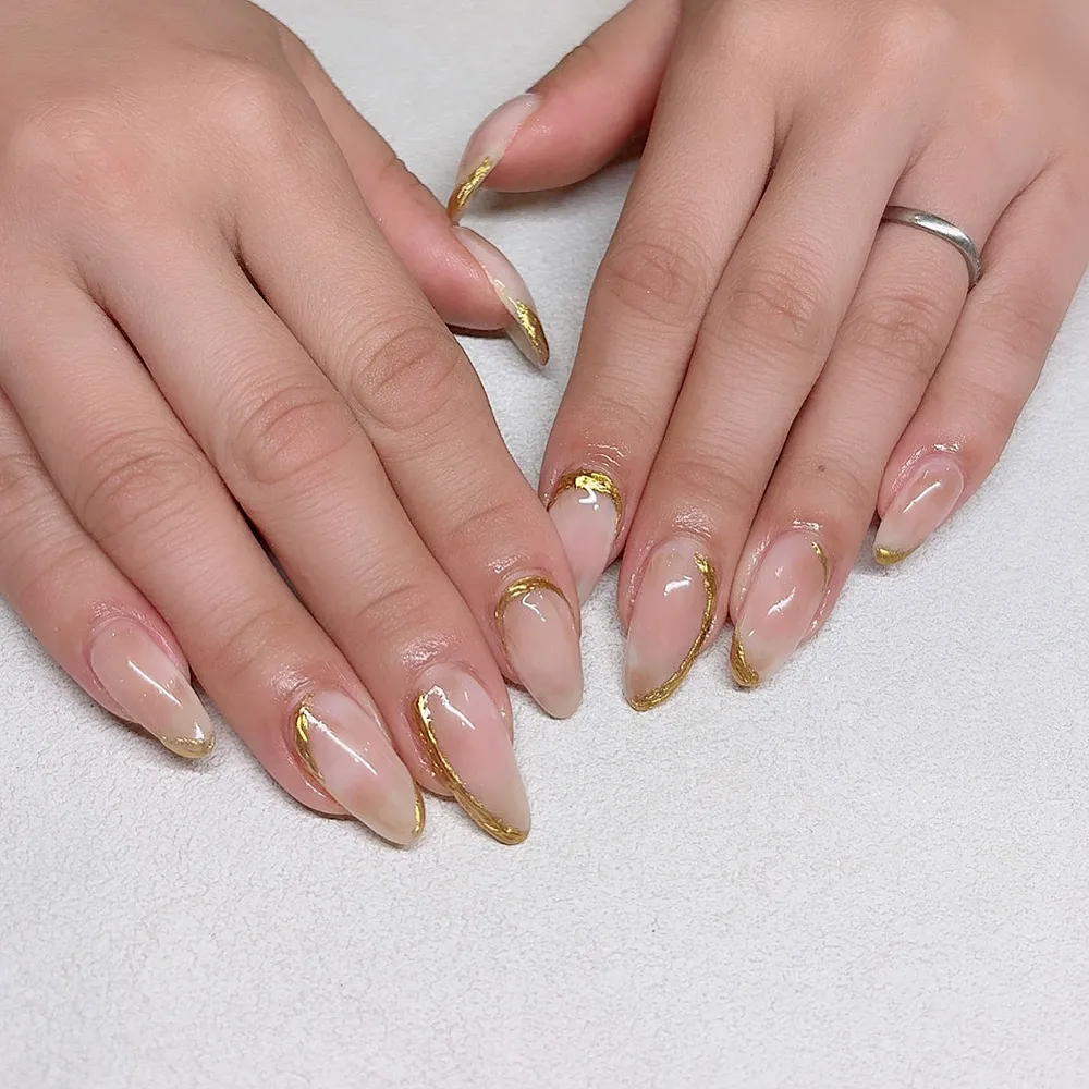 Design gel 当店サンプルからマーブルミラー🪞✨ ネイルサロン エスネイル Private Salon S.Nail